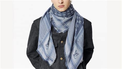 monogram keffiyeh lv|louis vuitton keffiyeh.